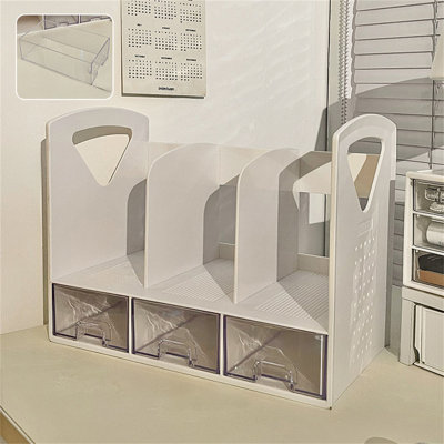 Organisateur de bureau en plastique Woodminster