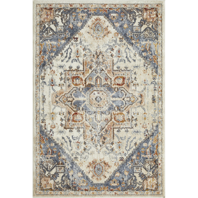 Oriental Indoor Rug, Rectangle 4' x 6'