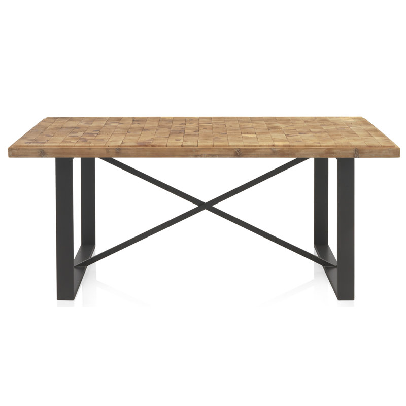 Aavash Metal Base Dining Table