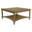 Locke Solid Wood Square Coffee Table-912678873