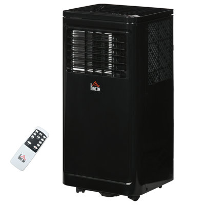 HomCom 8000 BTU Portable Air Conditioner with Energy Saver Mode and Dehumidifier Function
