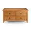 Bolander Solid Wood Four Leg Coffee Table with Storage