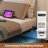 Bed With Led Lights, Charging Station-1240867354