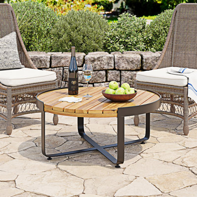 Table basse d'extérieur