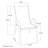 Gemona Patio Dining Armchair with Cushion
