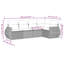 Vidaxl Garden Sofa Set Black PE Rattan Large Modular Garden Sofa Set