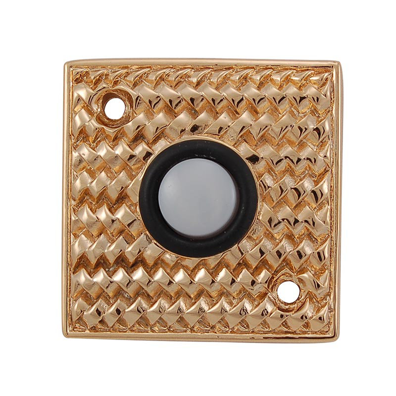 Cestino Push Button, Polished Gold