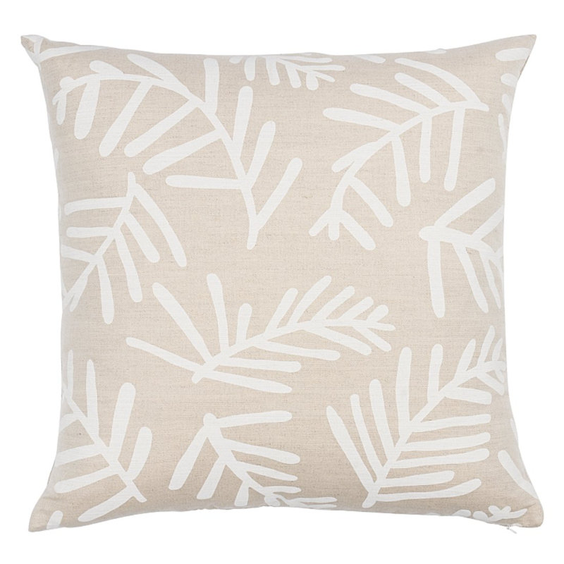 Schumacher x Caroline Z Hurley Tiah Cove Pillow, 22" x 22"