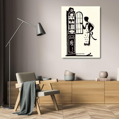 «Dovecove Parrish, Maxfield Gallery», art sur toile tendu: At the Vitrine 394486