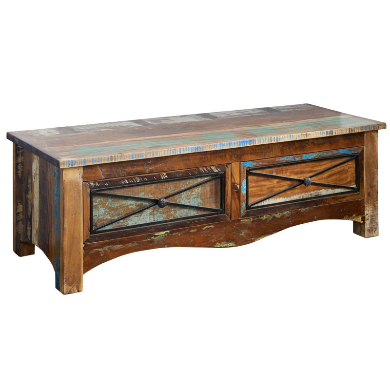 Nature Of Spirit Upholstered Bench with Drawers