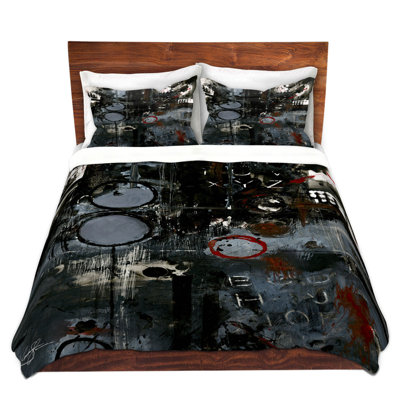 Ensemble de housse de couette en microfibre DiaNoche par Kathy Stanion - Into the Grunge