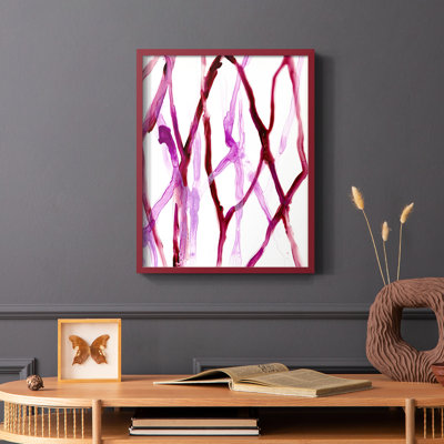 Runnel XVI Framed Print - Solid Wood