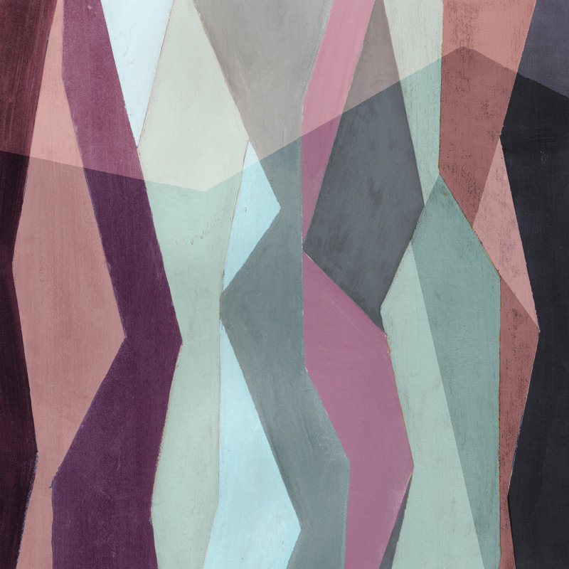 Motif de blocs de couleur IV, H 12 po x l 12 po x P 1,25 po