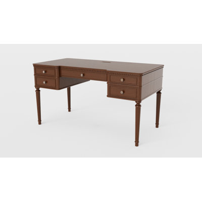 Solid Wood Executive Desk
