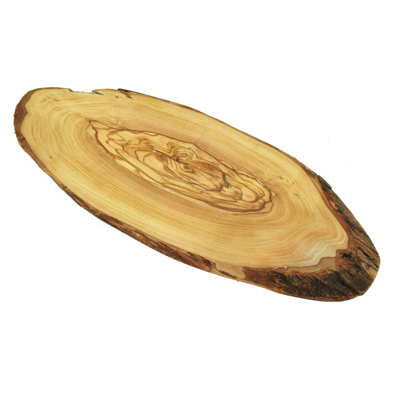 Rustic cutting board made of olive wood, approx. 50-60cm