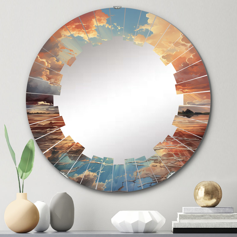 Mondercange Circle Mirror, 24" x 24"
