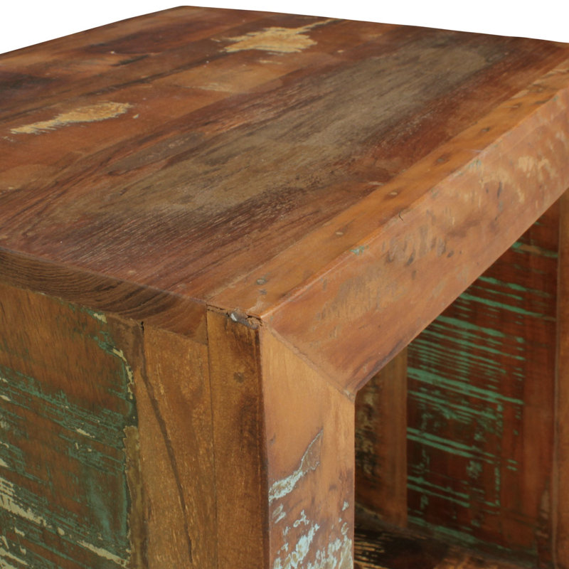Alma Solid Wood End Table