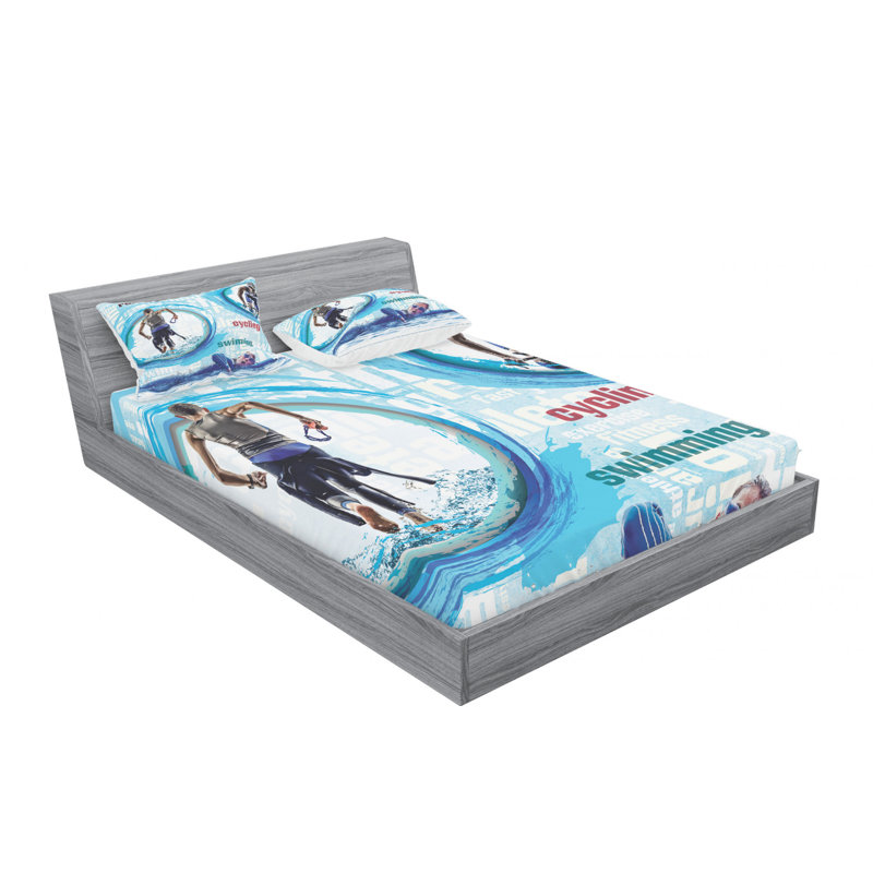 Microfiber Sheet Set, Full Sheet Set with Fitted Sheet