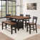 Mendenhall Rectangular 80'' Storage Counter Table