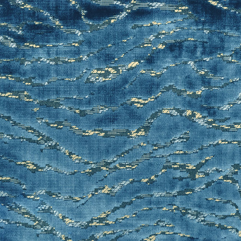 Animal Print Velvet | Empress Fabric, Royal