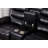 68.89" Faux Leather Loveseat with Recline and Bluetooth Speakers-116403600