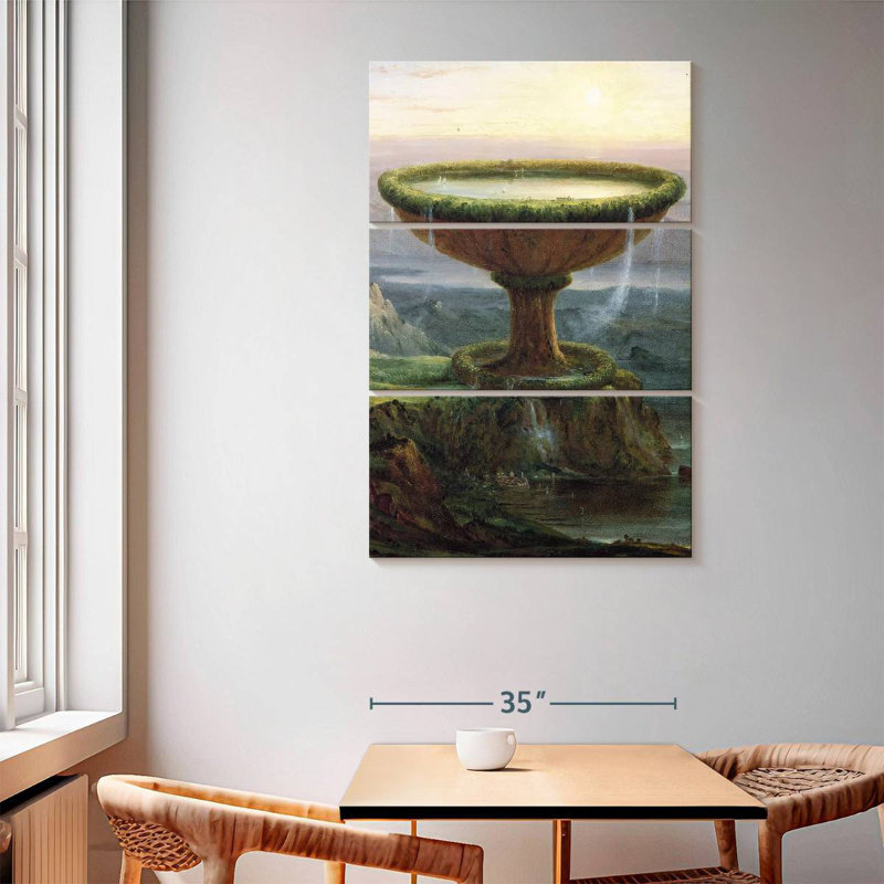 Keiri The Titan's Goblet, 65" H x 42" W