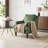 29"W T-Cushion Polyester Solid Wood Small Bedroom Chairs Mid Century Modern Accent Chair -111518319