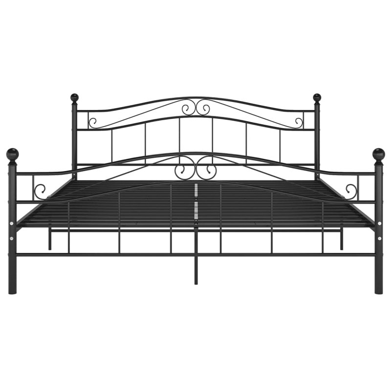 Gapspard Bed, 140 x 200cm, Black