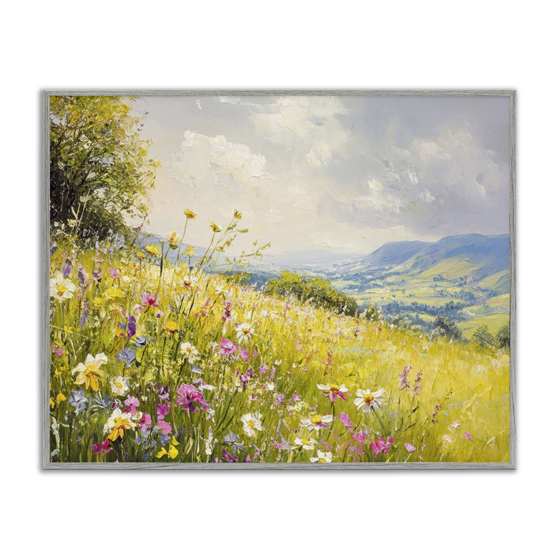 Giclée encadrée par Wildic Hill, design par LSR Creative Studio, Gris, H 24 po x l 30 po