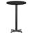 Carrus Round Laminate Dining Table Top with X-Shaped Base-31302217-31302221