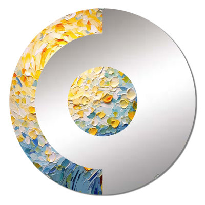 Hassina - Miroir mural demi-cercle
