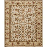Mahal Hand Knotted Wool Area Rug