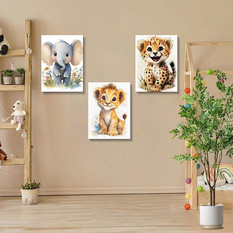 3 Piece Wrapped Canvas Print