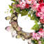 Couronne florale 23 po avec papillon