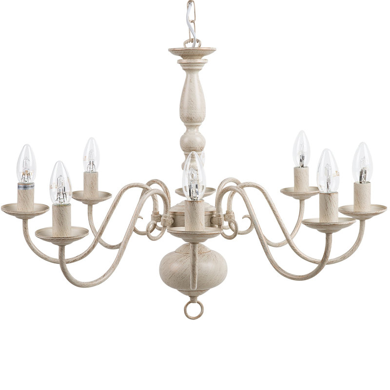 Philo 8 - Light Candle Style Chandelier