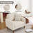 Modern 2 Accent Chairs And Loveseat Living Room Set, Mid-Century Upholstered Furniture-650138234