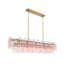 Lustre linéaire en laiton vieilli de 65 po Addis-131571191-131571192