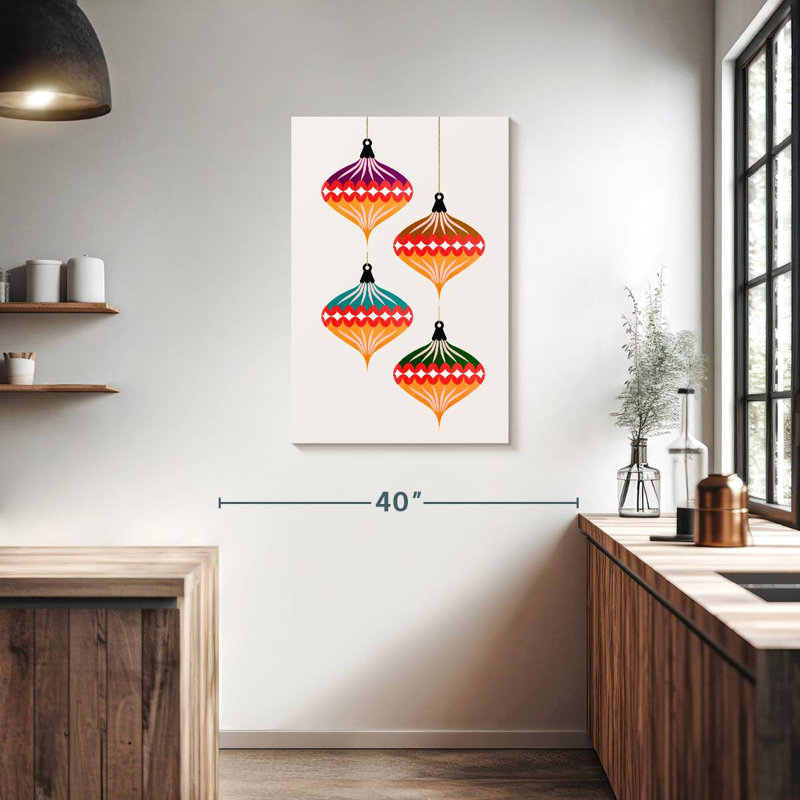 Lelend Christmas Balls II, 36" H x 24" W