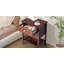 Table de chevet 2 tiroirs avec rangement 22 po-1570120224