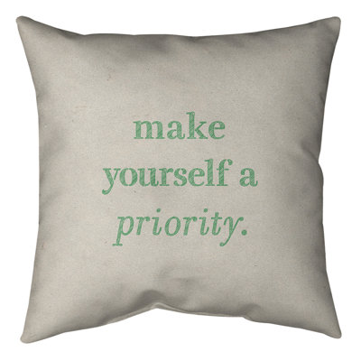 Coussin de sol « self »