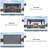 PURPLE LEAF Louvred Pergola with Netting and Curtains-96924934