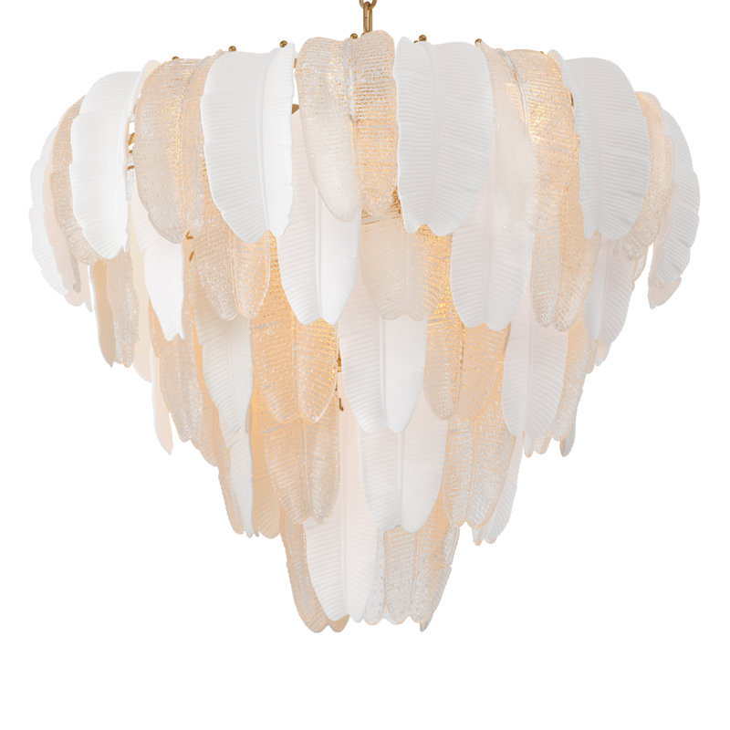 Saint Lucia Chandelier, 23.62" H x 32.09" W x 32.28" D