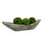 Bol décoratif en bois sculpté à la main de 20 po de long - Centre de table en bois flotté naturel | Décoration rustique biologique pour table ou console