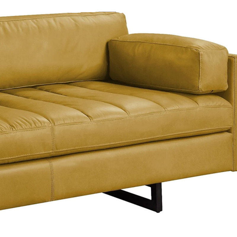 Méridiennes d'intérieur en cuir Living Room, Orienté à droite