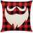 18x18" Abstract Linen Pillow Covers for Christmas