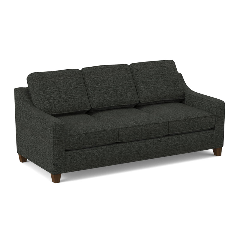 Clark 82" Square Arm Sofa with Reversible Cushions, Montana Walnut, Antic Pepper
