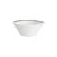 Platinum Edge Bone China Dining Bowl