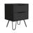 Nightstand, Hairpin Legs, Two Drawers-1627733066