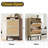 Flip-Door Shoe Cabinet With Charging Station-872399459
