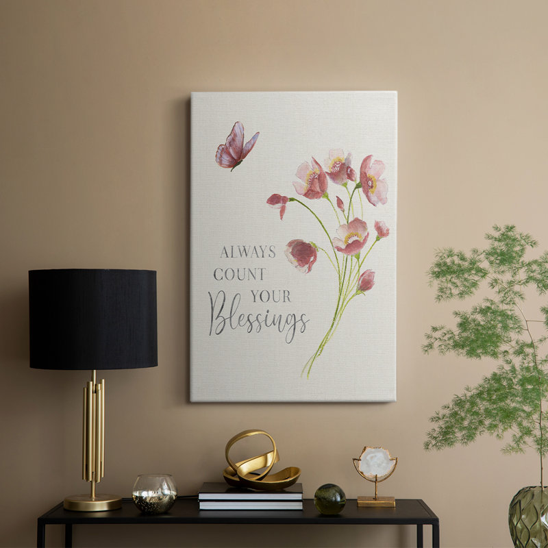 Spring Botanical II -Galery Enveloppé Cavas, H 48 po x l 32 po